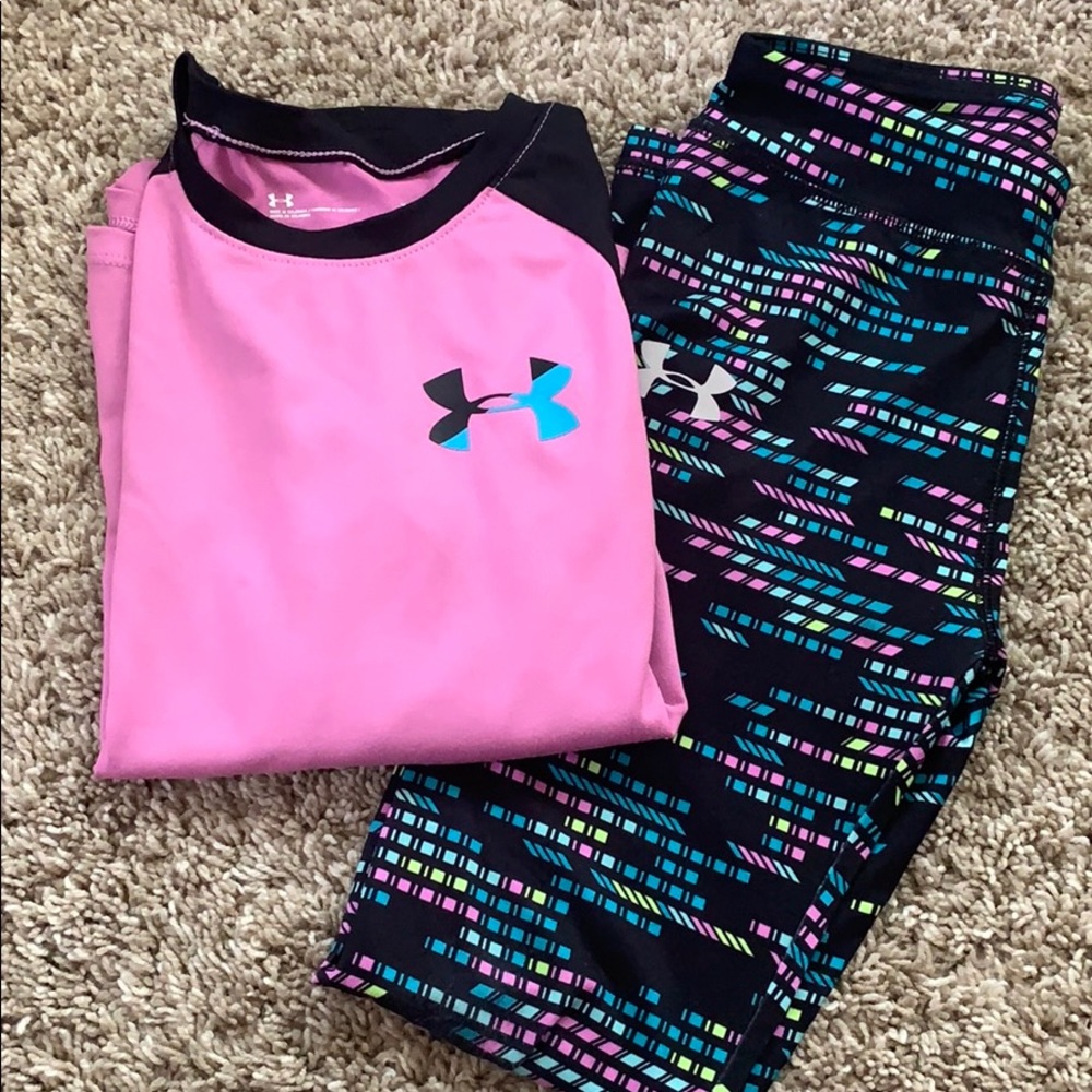Girls Under Armour 6X Outfit